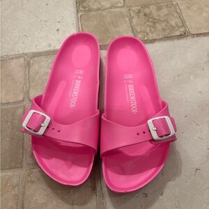 Birkenstock Pink Slide Sandals